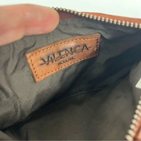 Vilenca Holland Woven Leather Bifold Distressed Wallet - Anthropologie